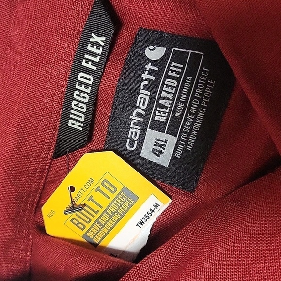 Carhartt Men's Rugged Flex Long Sleeve Work Shirt - Picture 7 of 13